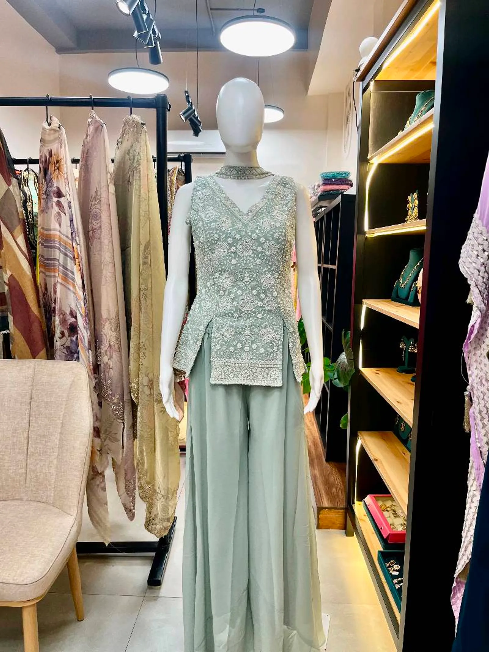 Flowing Grace: A Buyer's and Styling Guide to Georgette Ethnic Suits